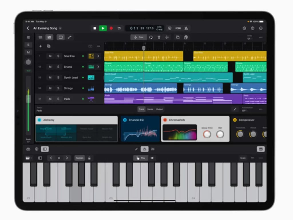 Logic Pro for ipad